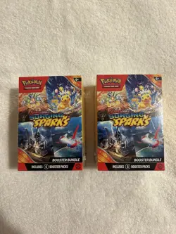 x2 Pokemon TCG Scarlet & Violet Surging Sparks Booster Bundle - New and Sealed - Image 1