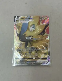 Pokemon TCG Zeraora VMAX GG42/GG70 Crown Zenith: Galarian Gallery Holo - Image 1