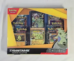 Pokemon TCG Tyranitar EX Premium Collection Box - 6 Booster Packs NEW SEALED - Image 1