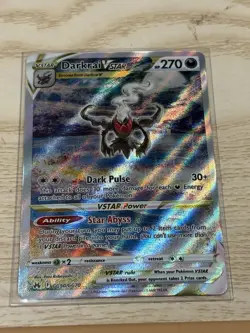 Pokemon TCG Crown Zenith Darkrai VSTAR Galarian Gallery Full Art GG50/GG70 - Image 1