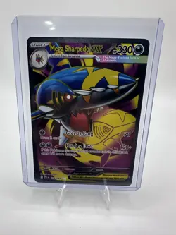 Mega Sharpedo ex 113/094 - Phantasmal Flames - Ultra Rare Holo - Pokemon TCG - Image 2