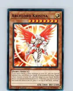 Yu-Gi-Oh TCG Archlord Kristya SR05-EN011 1st Edition Regular Common Card NM - Image 1