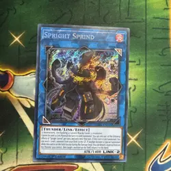 Yugioh! Spright Sprind DABL-EN048 Secret Rare 1st Edition NM - Image 1