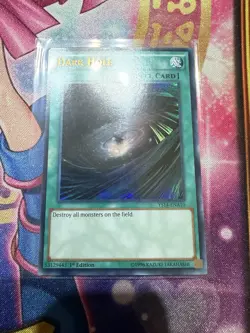 Yugioh Dark Hole YS14-ENA10 Ultra Rare 1st Ed - LP - Image 1