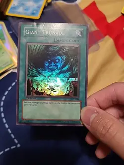 Yugioh Giant Trunade MRL-048 - Super Rare - 1st Edition - HP - Image 1