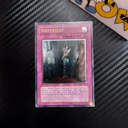 YuGiOh! | Birthright | STON-EN057 Ultimate Rare | 1st Ed EX card - Image 1