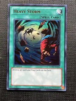 Yu-Gi-Oh! TCG Heavy Storm NM LCJW-EN284 Ultra Rare 1st Edition NM - Image 1