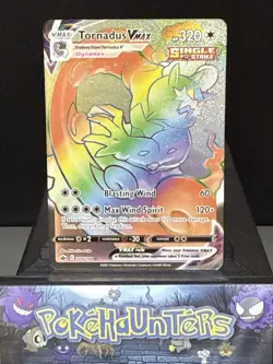 Pokemon Card Tornadus VMAX 209/198 Chilling Reign Secret Rare Near Mint - Image 1