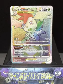 Pokemon Card Shaymin VSTAR 173/172 Secret Rare Brilliant Stars Near Mint - Image 1