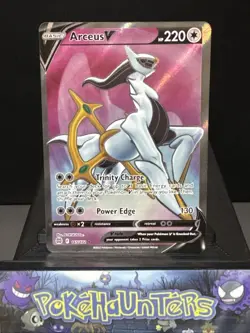 Pokemon Card Arceus V 165/172 Brilliant Stars Rare Full Art Near Mint - Image 1