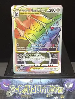 Pokemon Card Origin Forme Dialga VSTAR 198/189 Astral Radiance Secret Rare NM - Image 1