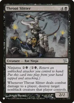 ~ Throat Slitter ~ NM ~ The List ~ MTG ~ - Image 1
