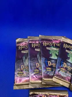 Wizards of the Coast Harry Potter Trading Card Game Booster Lot Of 10 - Image 2