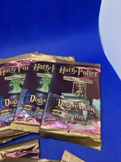Wizards of the Coast Harry Potter Trading Card Game Booster Lot Of 10 - Image 3
