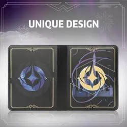 Trading Card Binder for Lorcana Cards Premium 9 Pocket Card Binder Compatible wi - Image 2