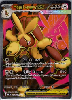 Mega Lopunny ex 115/094 ME02: Phantasmal Flames - Pokemon Card - NM - Image 1
