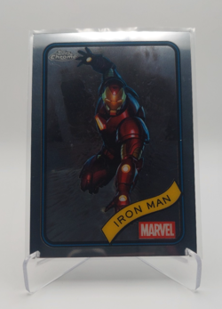 Iron Man - 1 Base Card - 2025 Topps Chrome - Marvel - Image 1