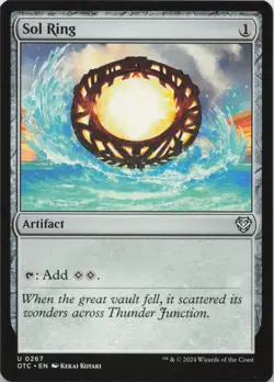 Sol Ring U Commander: Outlaws of Thunder Junction 267 NM MTG - Image 1