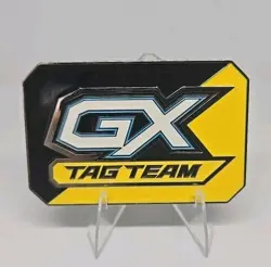 Pokemon Rare Limited Edition GX Tag Team Metal Marker Badge Collection 2019 - Image 1