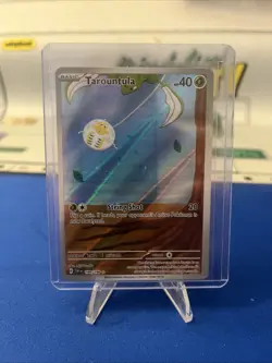 Pokemon TCG Tarountula Illustration Rare Card 199/198 Scarlet & Violet Base Set - Image 1