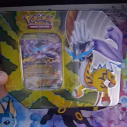 Pokemon Trading Card Games Paradox Destinies Raging Bolt EX Tin - Image 1