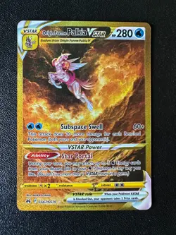 POKEMON TCG- CROWN ZENITH GALARIAN GALLERY - ORIGIN FORME PALKIA VSTAR GG67/GG70 - Image 1