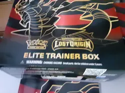Pokemon TCG: Sword & Shield Lost Origin Elite Trainer Box OPENED BOX - Image 2