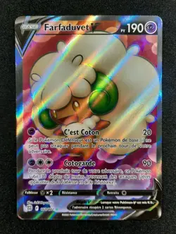 Carte Pokemon : Farfaduvet V Ultra Rare 2022 Stars Etincelantes 160/172 NM 🇲🇫 - Image 1
