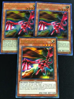 YUGIOH Y-DRAGON HEAD LCKC-EN006 1ST ULTRA X3 - Image 1