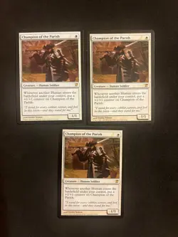 Champion Of The Parish x3 [Innistrad] Magic MTG Cards LP - Image 1