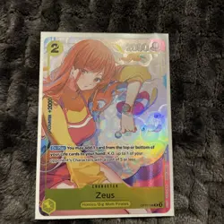 Zeus (OP11-106) Promo Bandai Card Games Fest 24-25 One Piece Nami english - Image 1