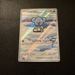 Pokemon TCG Cubchoo Illustration Rare Card 109/086 Sv: Black Bolt - Image 3