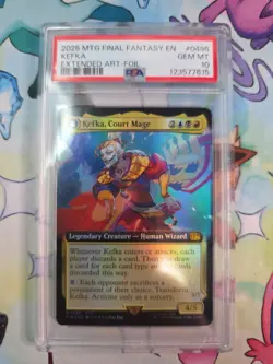 Kefka, Court Mage (Extended Art) Final Fantasy Foil PSA 10 - Image 1