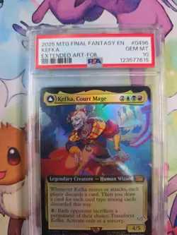 Kefka, Court Mage (Extended Art) Final Fantasy Foil PSA 10 - Image 5