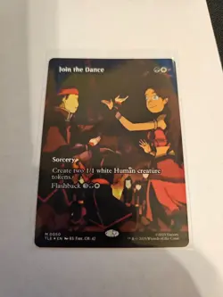 Join the Dance Borderless FOIL MTG Avatar: TLA Eternal-Legal Nm/M - Image 1