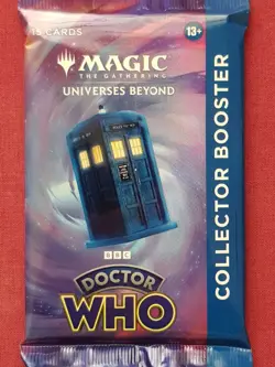 Magic The Gathering UNIVERSES BEYOND DOCTOR WHO COLLECTOR BOOSTER PACK newMTG - Image 1