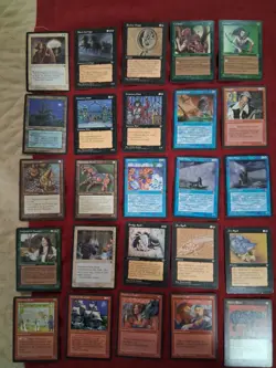 Magic The Gathering Homelands Near Complete Set 131/140 LP/NM Condition. - Image 2