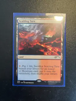 Magic the Gathering Scalding Tarn Secret Lair NM Condition - Image 1