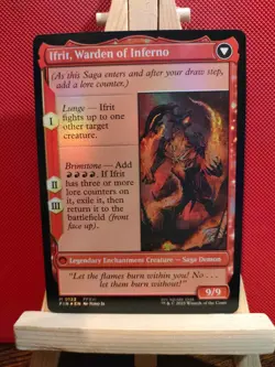 Clive, Ifrit's Dominant FOIL - Final Fantasy - Mythic - NM (see pics) MTG - Image 2