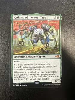 Kodama of the West Tree Kamigawa: Neon Dynasty Regular 199/302 NM JL - Image 1