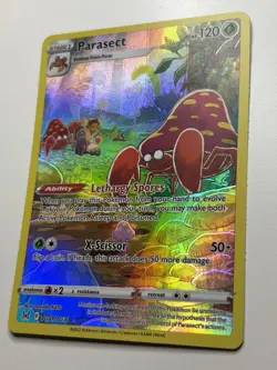 2022 Sword & Shield Series - Lost Origin - Trainer Gallery Parasect #TG1 Rare NM - Image 3