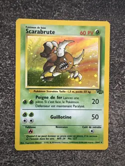 SCARABRUTE HOLO - POKEMON 9/64 JUNGLE EDITION 2 FR - Image 1