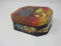 Flareon Tin (Empty) Pokemon TCG Sun & Moon Metal Collector Box - Image 2