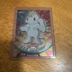 2000 TOPPS Chrome POKEMON Series 1-MACHOP - Image 1