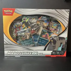 Pokemon Mabosstiff Ex Box SEALED 250010 820650852459 - Image 1