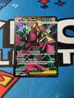 MEGA MAWILE EX 162/132 MEGA EVOLUTIONS POKEMON (ULTRA RARE FULL ART, NM) - Image 1