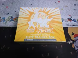 Pokemon - Brilliant Stars Pokemon Center Elite Trainer Box ETB SEALED - Image 1