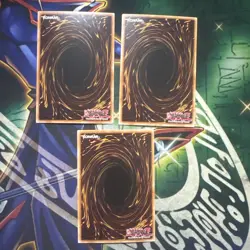 Yugioh! B-Buster Drake LCKC-EN020 x3 Playset Secret Rare 1st Edition NM - Image 2