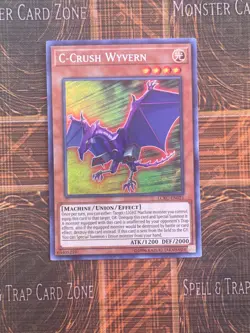 C-Crush Wyvern - LCKC-EN021 - Secret Rare - Unlimited Edition NM - Image 1