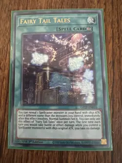Yugioh! Fairy Tail Tales GFTP-EN010 Ultra 1st Edition Near Mint! Card English - Image 1